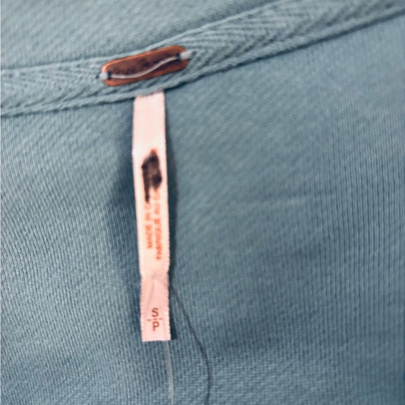 Free People Ruby Brushed Cotton-Blend Jacket in Mountain Jubilee Size S. NWT - Picture 8 of 13